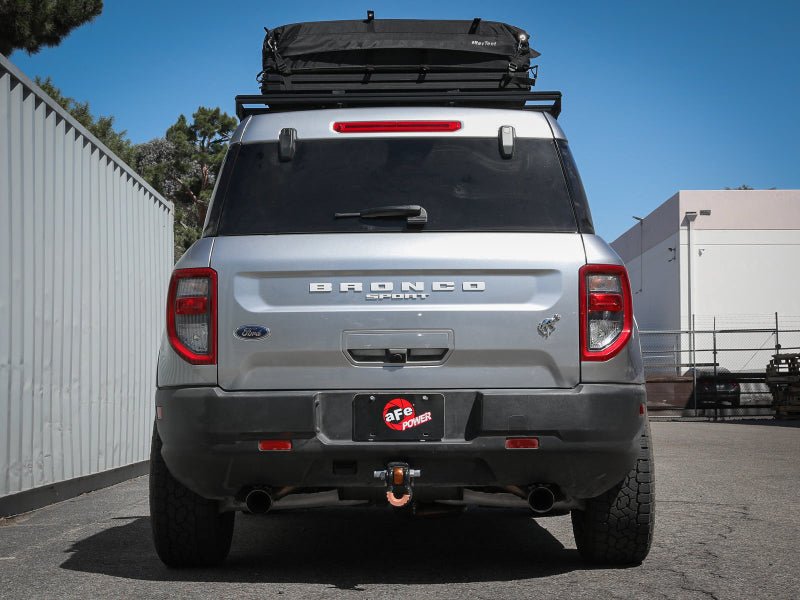 aFe Ford Bronco Sport 21 - 22 L3 - 1.5L (t)/L4 - 2.0L (t) Vulcan Cat - Back Exhaust System - Black Tips - My Store