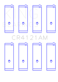 King Engine Bearings Toyota 7Afe/DOHC (Size +0.75mm) Connecting Rod Bearing Set - My Store