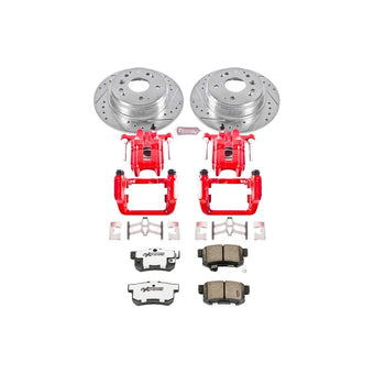 compare product Power Stop 04-08 Acura TL Rear Z26 Street Warrior Brake Kit w/Calipers