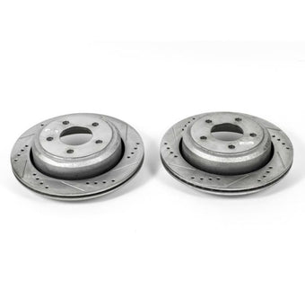 compare product Power Stop 10-11 Ford Ranger Rear Evolution Drilled & Slotted Rotors - Pair