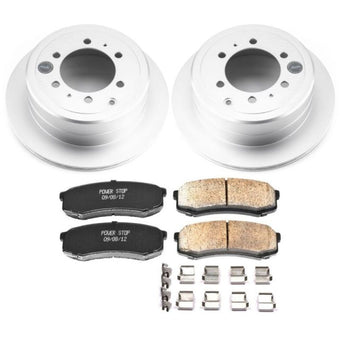 compare product Power Stop 96-97 Lexus LX450 Rear Z17 Evolution Geomet Coated Brake Kit