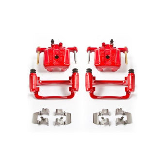 compare product Power Stop 06-12 Mitsubishi Eclipse Rear Red Calipers w/Brackets - Pair