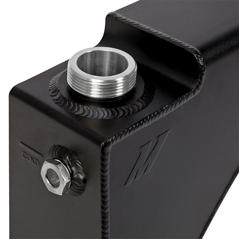 Mishimoto 99 - 03 Ford 7.3L Powerstroke Aluminum Degas Tank - Micro - Wrinkle Black - My Store