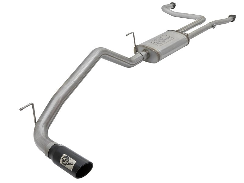 aFe MACHForce XP 2.5in Cat - Back Exhaust System w/ Black Tip Nissan Frontier 17 - 19 V8 - 5.6L - My Store