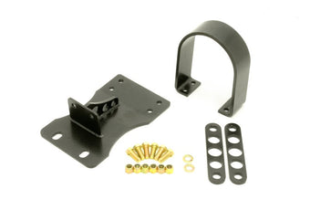 compare product BMR 10-15 5th Gen Camaro V8 Manual/V6 Auto Front Driveshaft Safety Loop - Black Hammertone