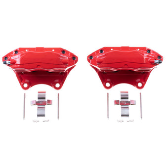 compare product Power Stop 03-04 Infiniti G35 Rear Red Calipers - Pair