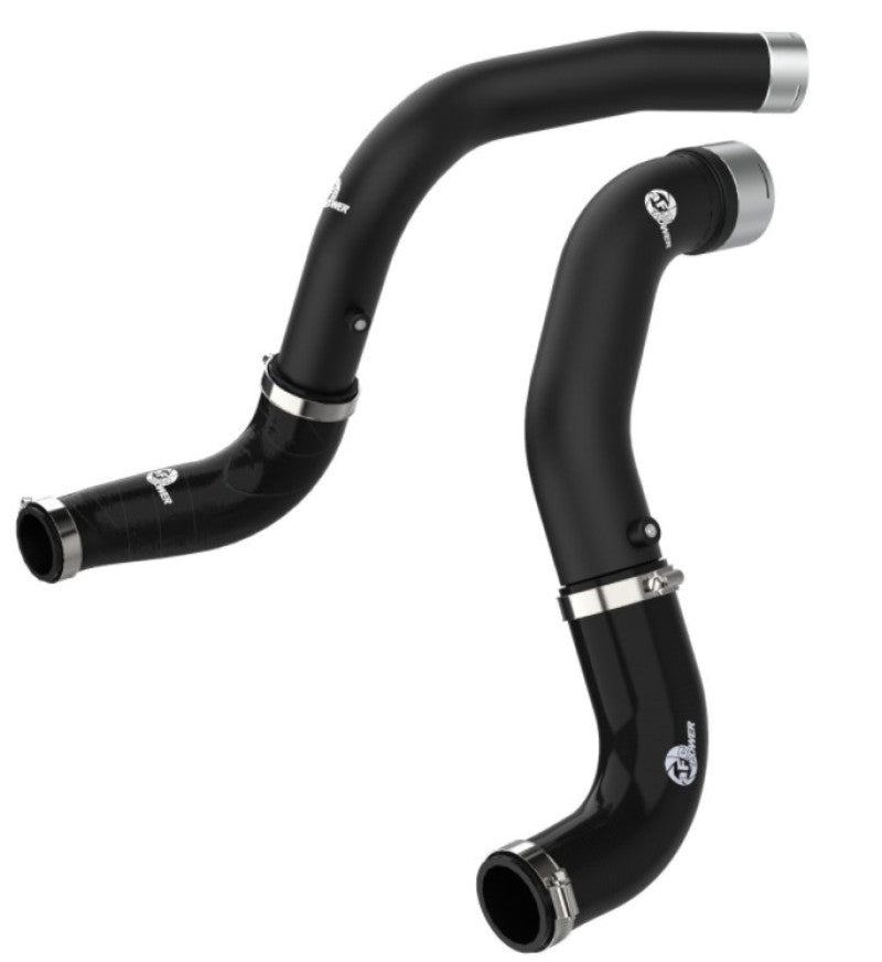 aFe BladeRunner Black 3in Intercooler Hot & Cold Side Pipe Kit 20 - 21 Jeep Wrangler V6 - 3.0L (td) - My Store