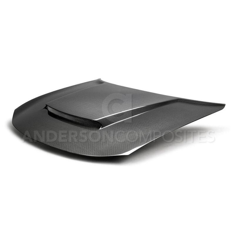 Anderson Composites 15 - 18 Dodge Charger Type DM (Demon Style) Carbon Fiber Hood - My Store