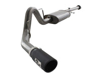 aFe MACHForce XP Exhausts Cat - Back SS 409 EXH Wrinkle Black CB Ford F - 150 11 - 12 V6 - 3.5L (tt) - My Store