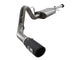 aFe MACHForce XP Exhausts Cat - Back SS 409 EXH Wrinkle Black CB Ford F - 150 11 - 12 V6 - 3.5L (tt) - My Store