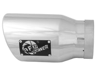 aFe Diesel Exhaust Tip Bolt On Black 5in Inlet x 7in Outlet x 12in - Right - My Store