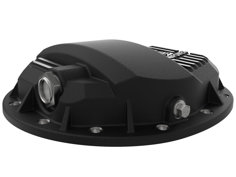 aFe Pro Series GMCH 9.5 Rear Diff Cover Black w/ Machined Fins 19 - 20 GM Silverado/Sierra 1500 - My Store