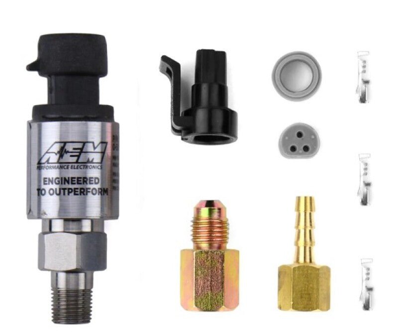 AEM 6.5 BAR MAP or 100 PSIG Stainless Steel Sensor Kit - My Store