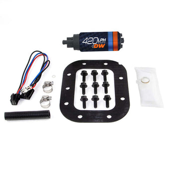 compare product DeatschWerks DW420 Series 420lph In-Tank Fuel Pump w/ Install Kit For Corvette 90-96 5.7L