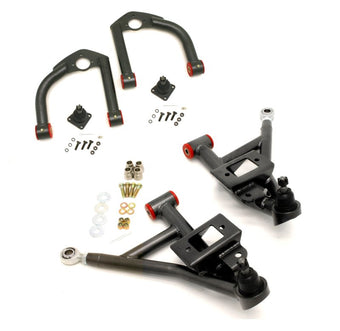 compare product BMR 93-02 F-Body Upper And Lower A-Arm Kit - Black Hammertone