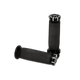 Burly Brand 82 - 17 H - D Dual Cable Set Hawk Billet Handle Grip Set - Black Machined - My Store