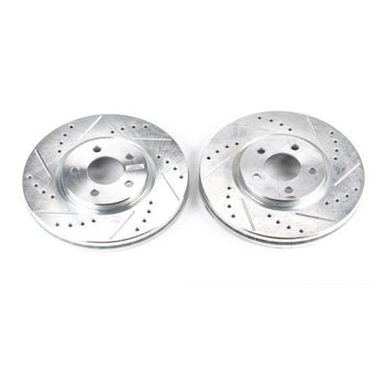 compare product Power Stop 03-09 Chrysler PT Cruiser Front Evolution Drilled & Slotted Rotors - Pair