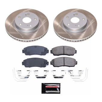 compare product Power Stop 16-19 Subaru Legacy Front Semi-Coated Rotor Kit