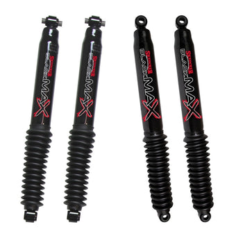 compare product Skyjacker 2020+ Jeep Gladiator 6-6.5 in. Front & Rear Black MAX Shocks Component Box