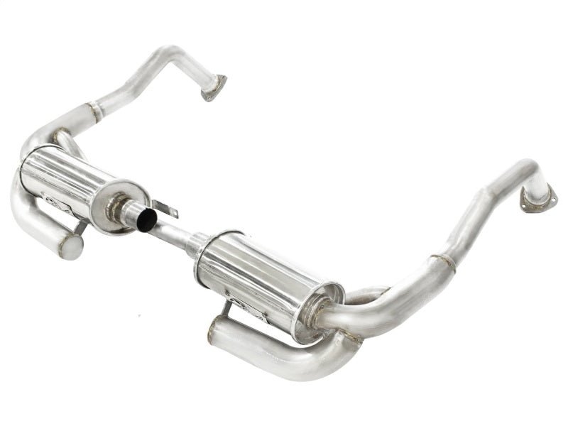 aFe MACHForce XP Exhaust Cat - Back 2in SS - 304 Cat - Back Exhaust for 05 - 08 Porsche Boxster S (987.1) H6 - My Store