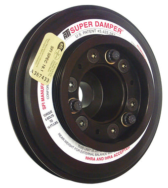 compare product ATI Damper - 7.45in - Alum - (3) 4 Grv - Nissan RB26 R32 - 1000 HP - 2 Ring - 1Pc