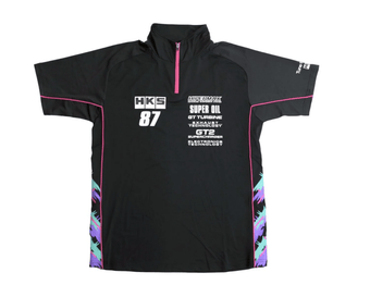 compare product HKS TEAM HALF ZIP POLO SHIRT 2025 L