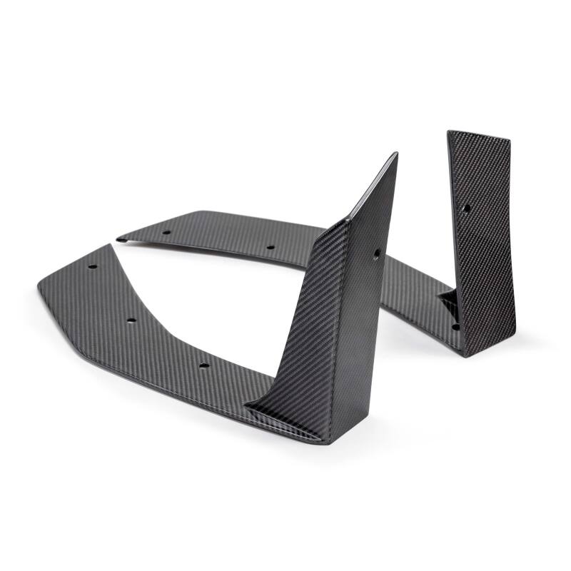 Anderson Composites 2024 Ford Mustang Type - GT5 Carbon Fiber Front Splitter Wickers - My Store