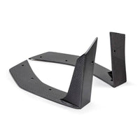 Anderson Composites 2024 Ford Mustang Type - GT5 Carbon Fiber Front Splitter Wickers - My Store