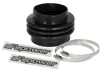aFe Magnum FORCE Intake Coupling Kit (3 - 1/2 IN ID to 4 IN ID x3 - 1/2 IN L) Straight Bellow - Black - My Store
