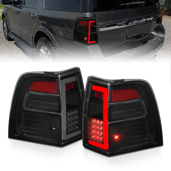 compare product ANZO 07-17 Ford Expedition LED Taillights w/ Light Bar Black Housing Smoke Lens