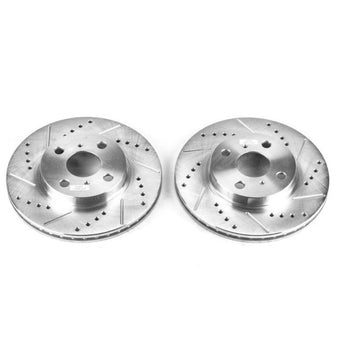 compare product Power Stop 01-05 Toyota Echo Front Evolution Drilled & Slotted Rotors - Pair