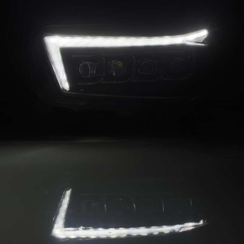 AlphaRex 10 - 13 Toyota 4Runner NOVA LED Projector Headlights Plank Style Black w/Seq Signal/DRL - My Store