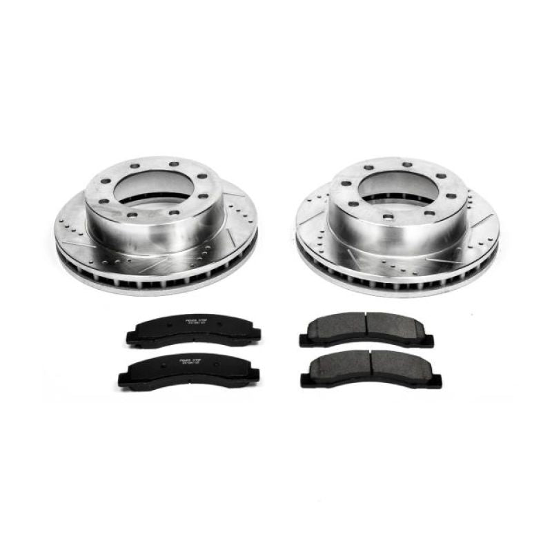 Power Stop 1999 Ford F - 250 Super Duty Front Z23 Evolution Sport Brake Kit - My Store