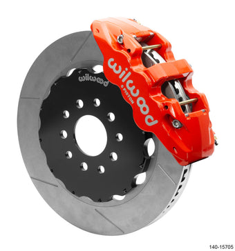 compare product Wilwood AERO6 Front Big Brake Kit 14.00in Rotor Red - 97-13 Chevrolet Corvette C5/C6/Z06
