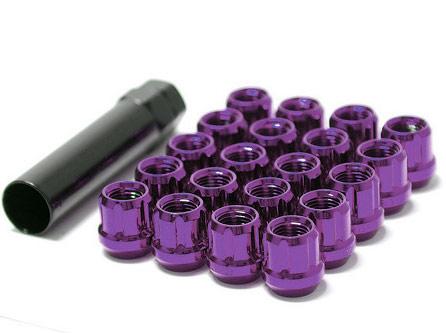 Wheel Mate Muteki Open End Lug Nuts - Purple 12x1.25 - My Store