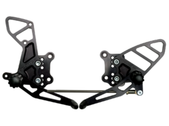 compare product Vortex Racing 03-07 Suzuki SV1000 S,03-10 SV650 Adjustable Rearsets- Black