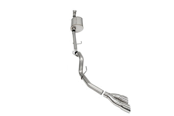 compare product Corsa 2021-2025 Ford F-150 SuperCab/6.5in Bed 5.0L V8 Sport Cat-Back Single Side Exit-Polished