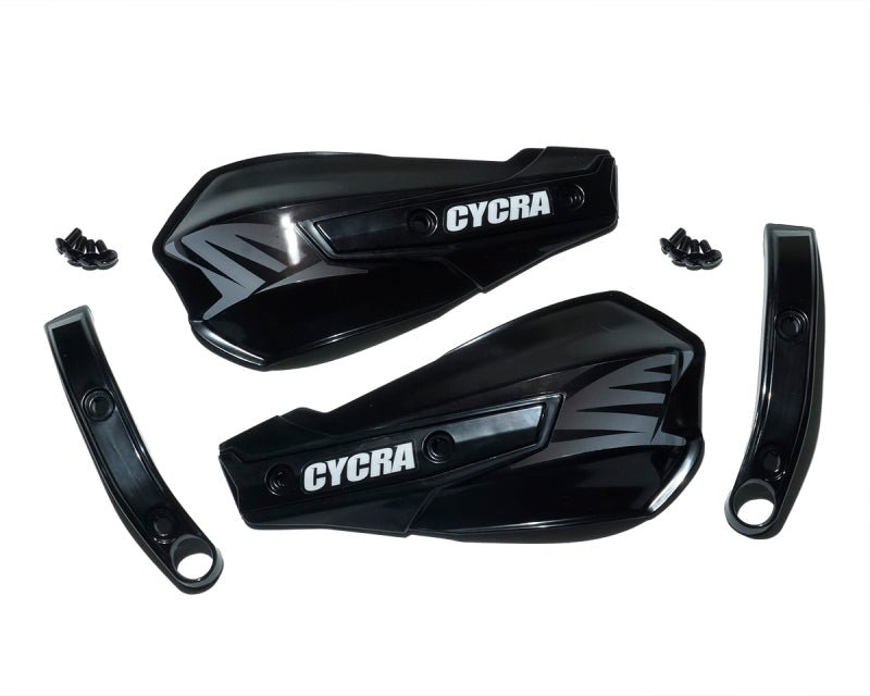 Cycra Vortex Replacement Hand Shields w/Abrasion Guards - Black - My Store