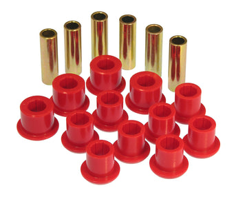 compare product Prothane 98-08 Ford Ranger Rear Leaf Spring Bushings - Red