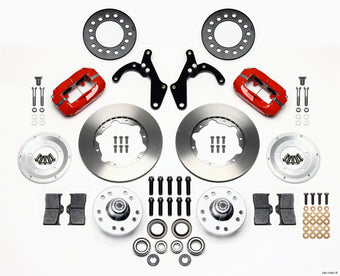 compare product Wilwood Forged Dynalite Front Kit 11.00in Red 55-57 Chevy