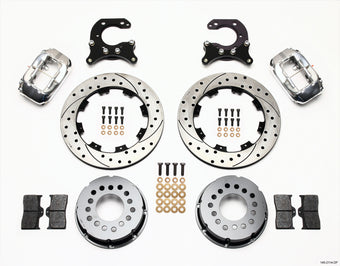 compare product Wilwood Forged Dynalite P/S Rear Kit Drilled Polished Big Ford 2.54in Offset