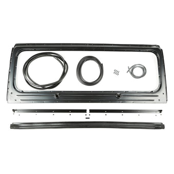 compare product Omix Windshield Frame Kit- 87-95 Jeep Wrangler YJ