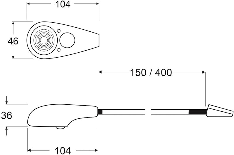 Hella Interiorlamp 400 Bic Md931V Black 2Ja - My Store
