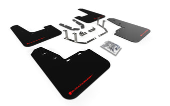 compare product Rally Armor 18-23 Ford Fiesta ST MK8 Black UR Mud Flap w/Red Logo