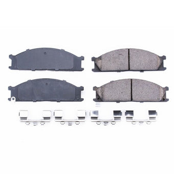 compare product Power Stop 86-94 Nissan D21 Front Z17 Evolution Ceramic Brake Pads w/Hardware
