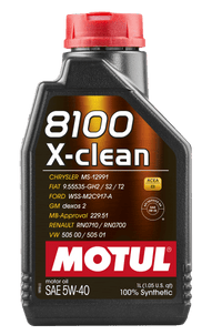 Motul 1L Synthetic Engine Oil 8100 5W40 X - CLEAN C3 - 505 01 - 502 00 - 505 00 - LL04 - My Store