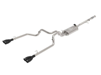 compare product aFe Gemini XV 3in 304 SS Cat-Back Exhaust w/ Cutout 19-21 GM Silverado/Sierra 1500 V8- w/ Black Tips