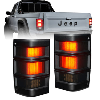compare product ORACLE Lighting Jeep Comanche MJ LED Tail Lights - Tinted Lens
