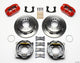 Wilwood Dynapro Low - Profile 11.00in P - Brake Kit - Red Small Ford 2.50in Offset - My Store
