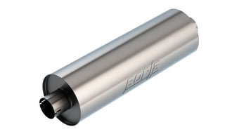 compare product Borla Specialty Muffler 3in Center In/Out 7.75in Dia. 24in Body 29in OAL Touring Notched
